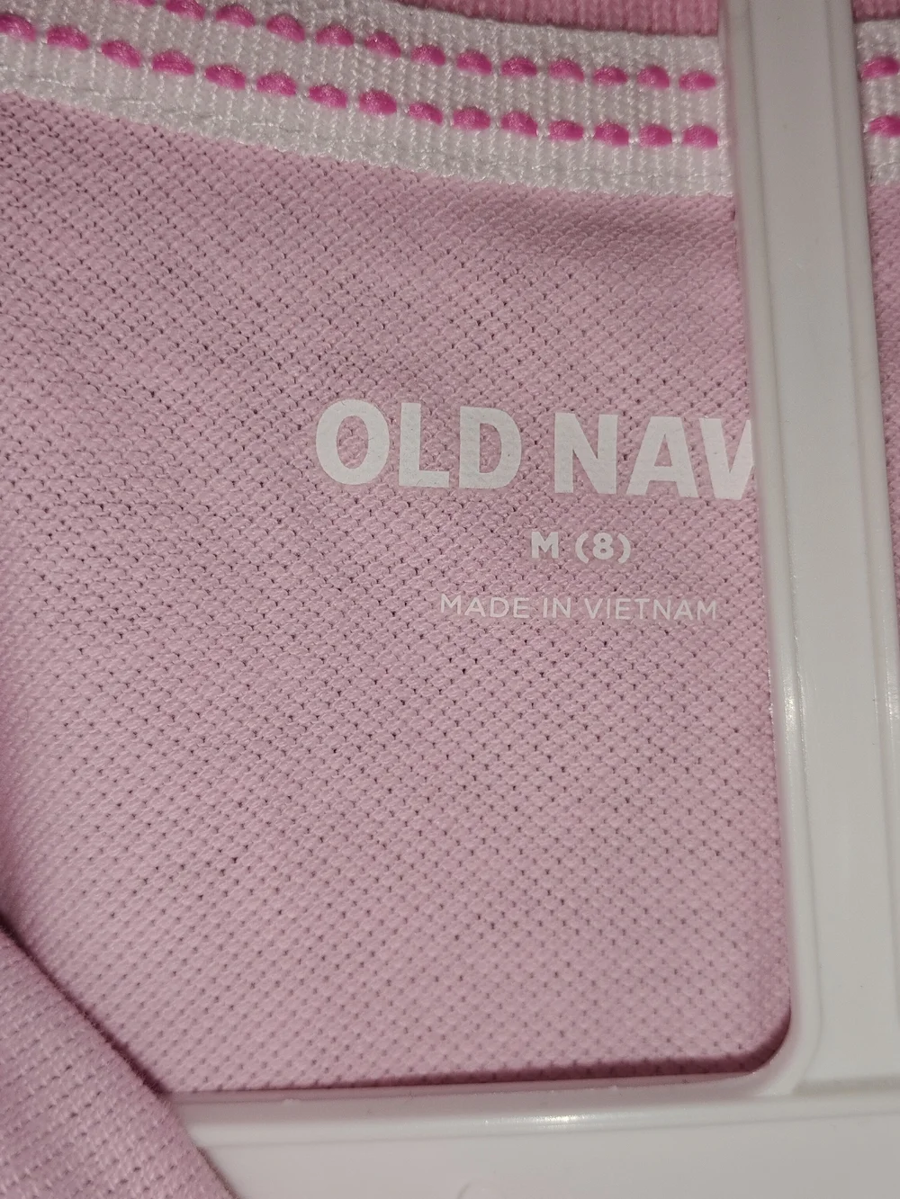 Old Navy Girls Light Pink Polo Dress